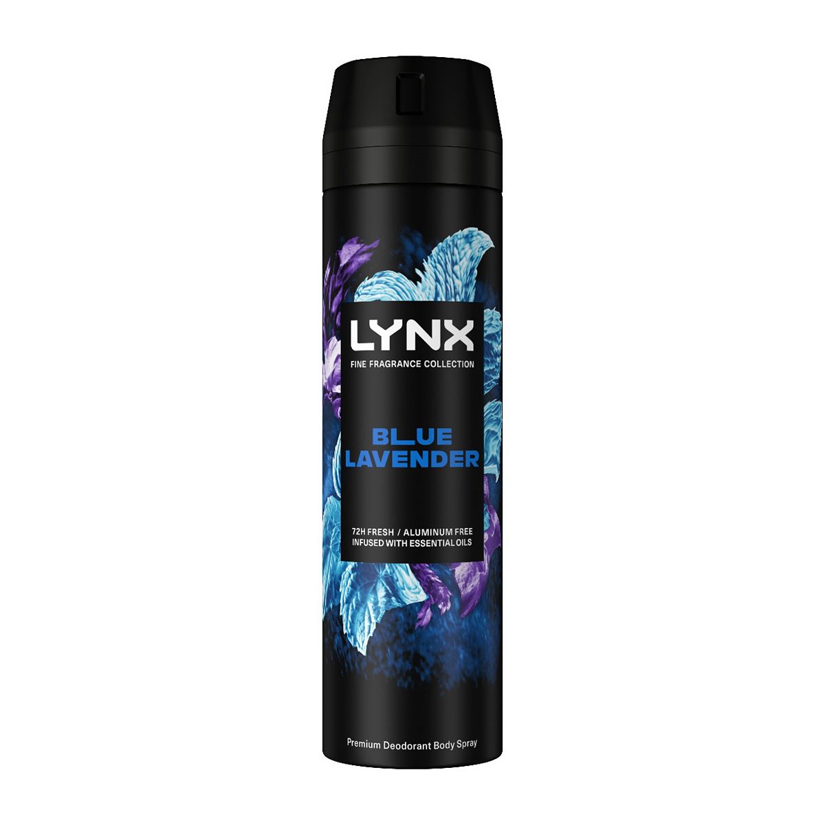Lynx Blue Lavender 72Hr Premium Body Spray200 ml, 200ml