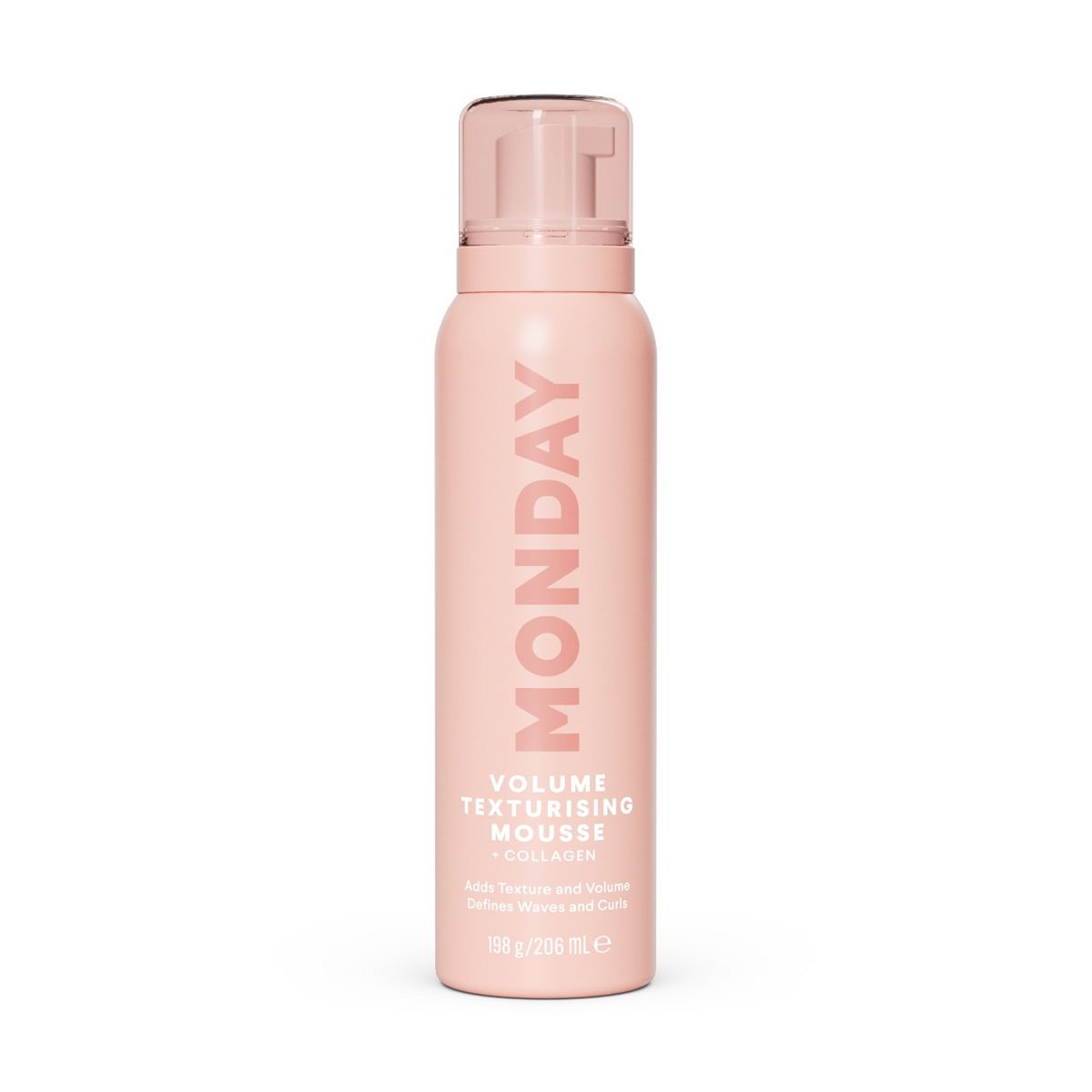 Monday Haircare Volume Texturising Mousse, 206Ml Br/>