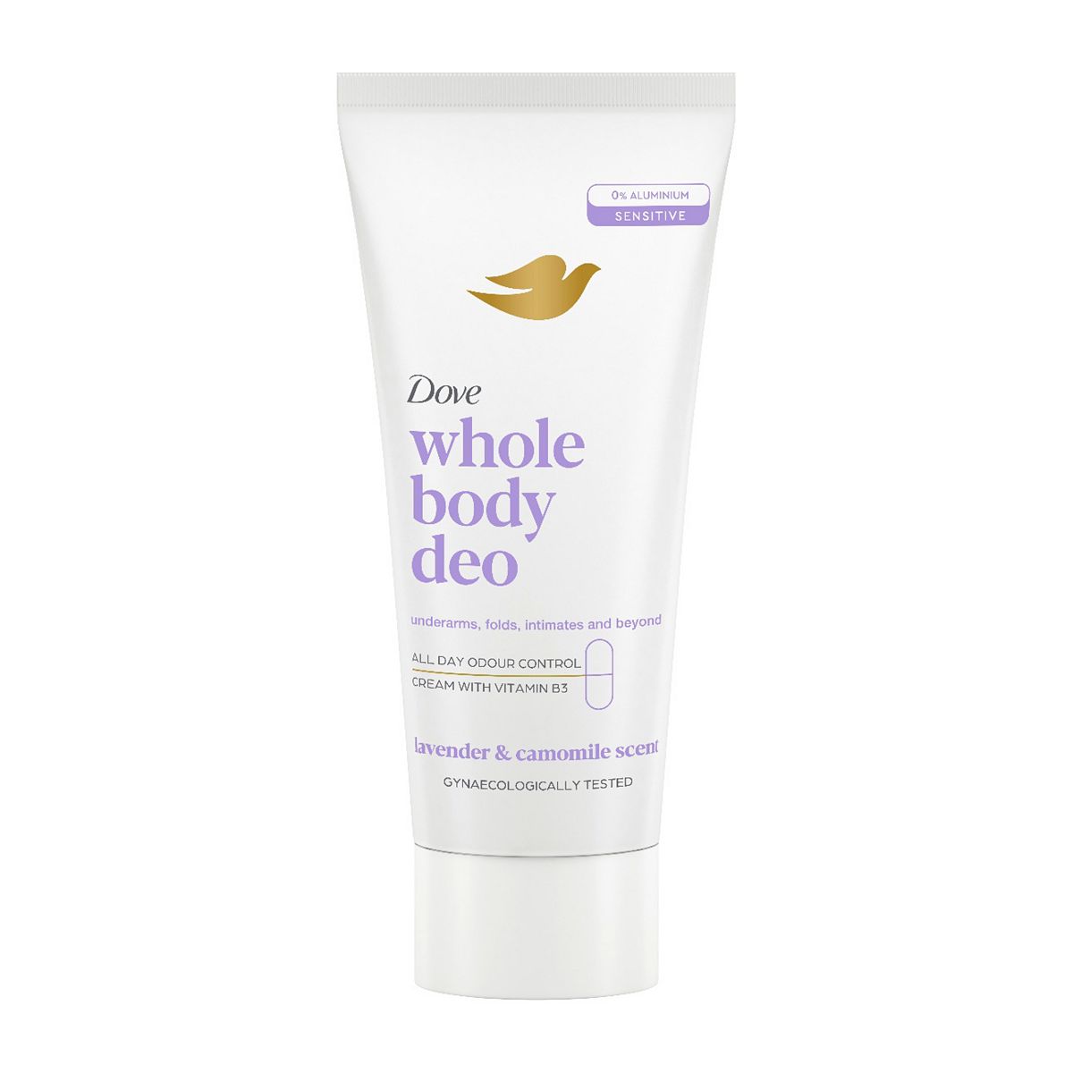 Dove & Camomile Whole Body Deodorant 75Ml Lavender/Cream