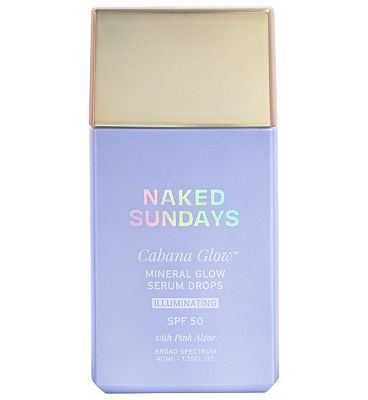 CabanaGlow Mineral Glow Drops SPF 50 Sunscreen in Illuminating 40ml