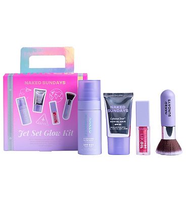 Naked Sundays Glow Getter Mini Kit Brush + 30ml + 15ml + 15ml (3)