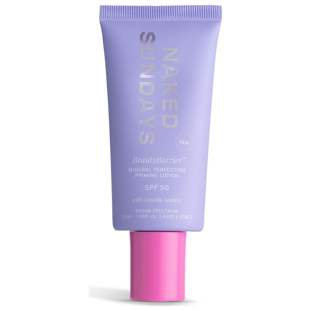 Naked Sundays Beauty Barrier Priming Lotion Spf50 50ml