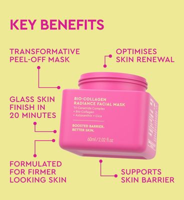 Byoma Bio-Collagen Radiance Facial Mask 60ml (9)