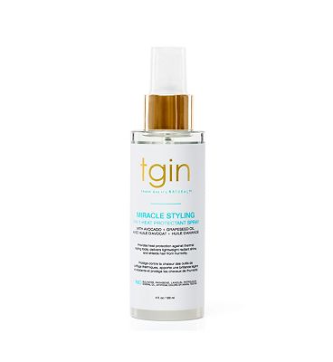 Click to view product details and reviews for Tgin Miracle Styling 3 In 1 Heat Protectant Spray 120ml.