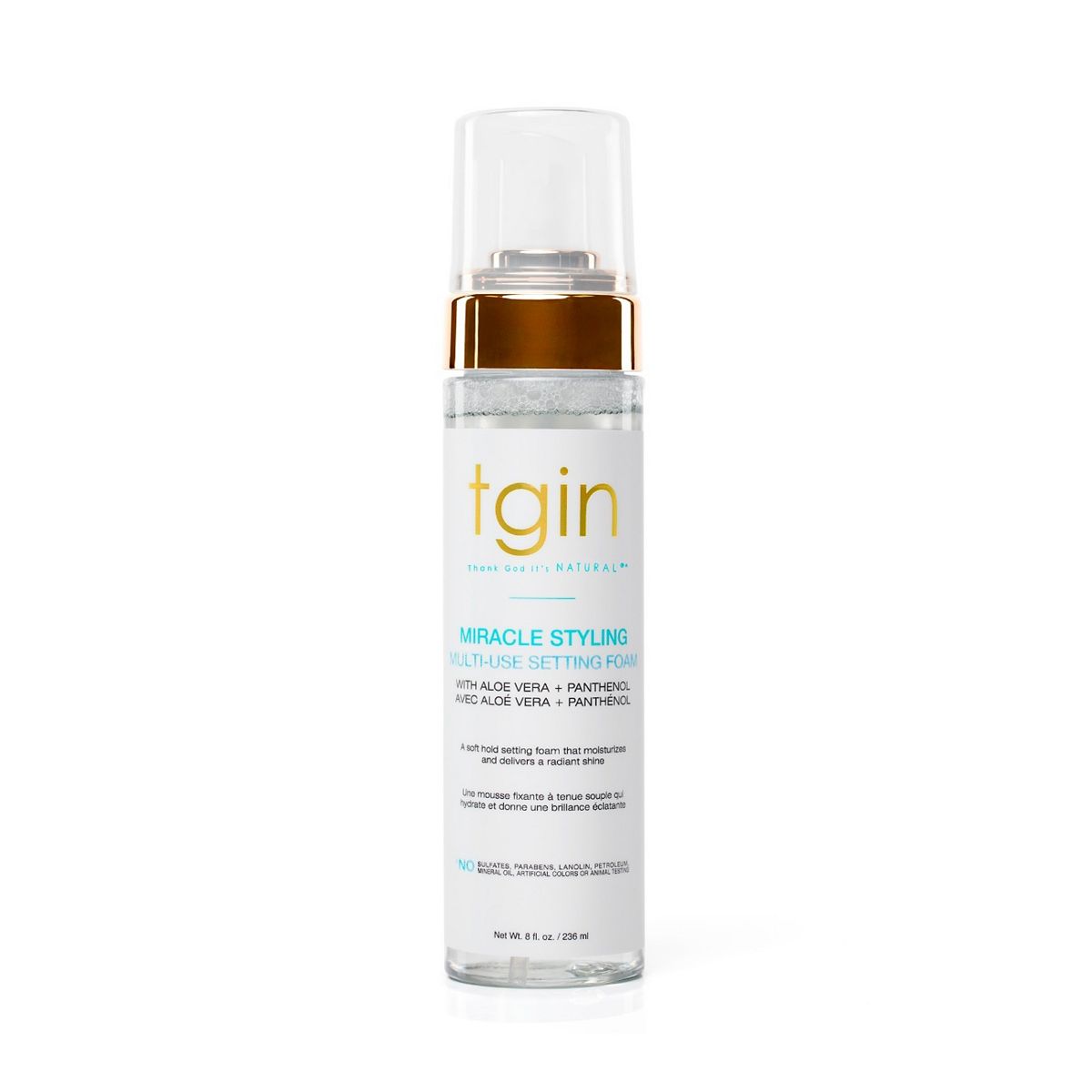 tgin Miracle Styling Multi-Use Setting Foam 236ml
