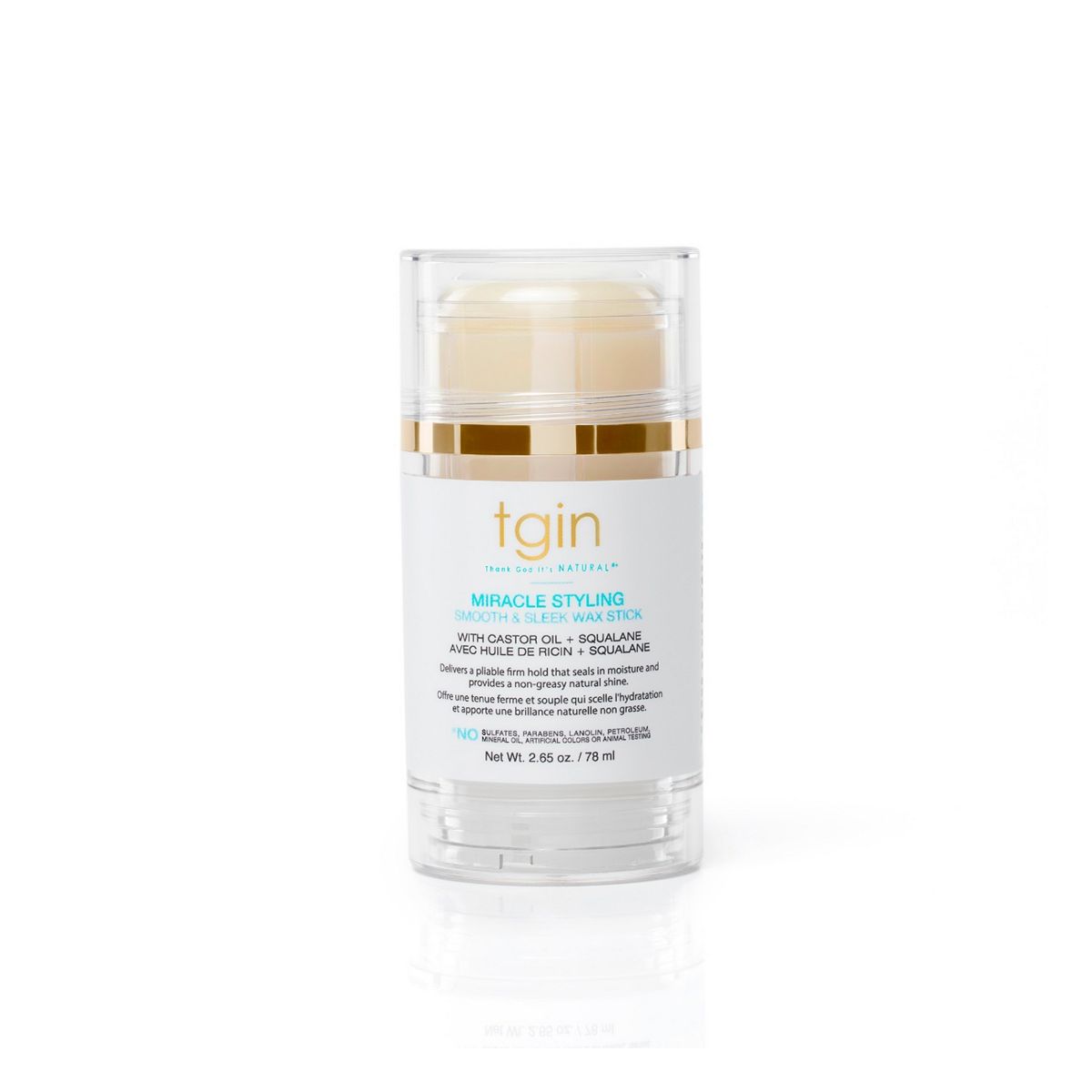 tgin Miracle Styling Smooth & Sleek Wax Stick 78ml