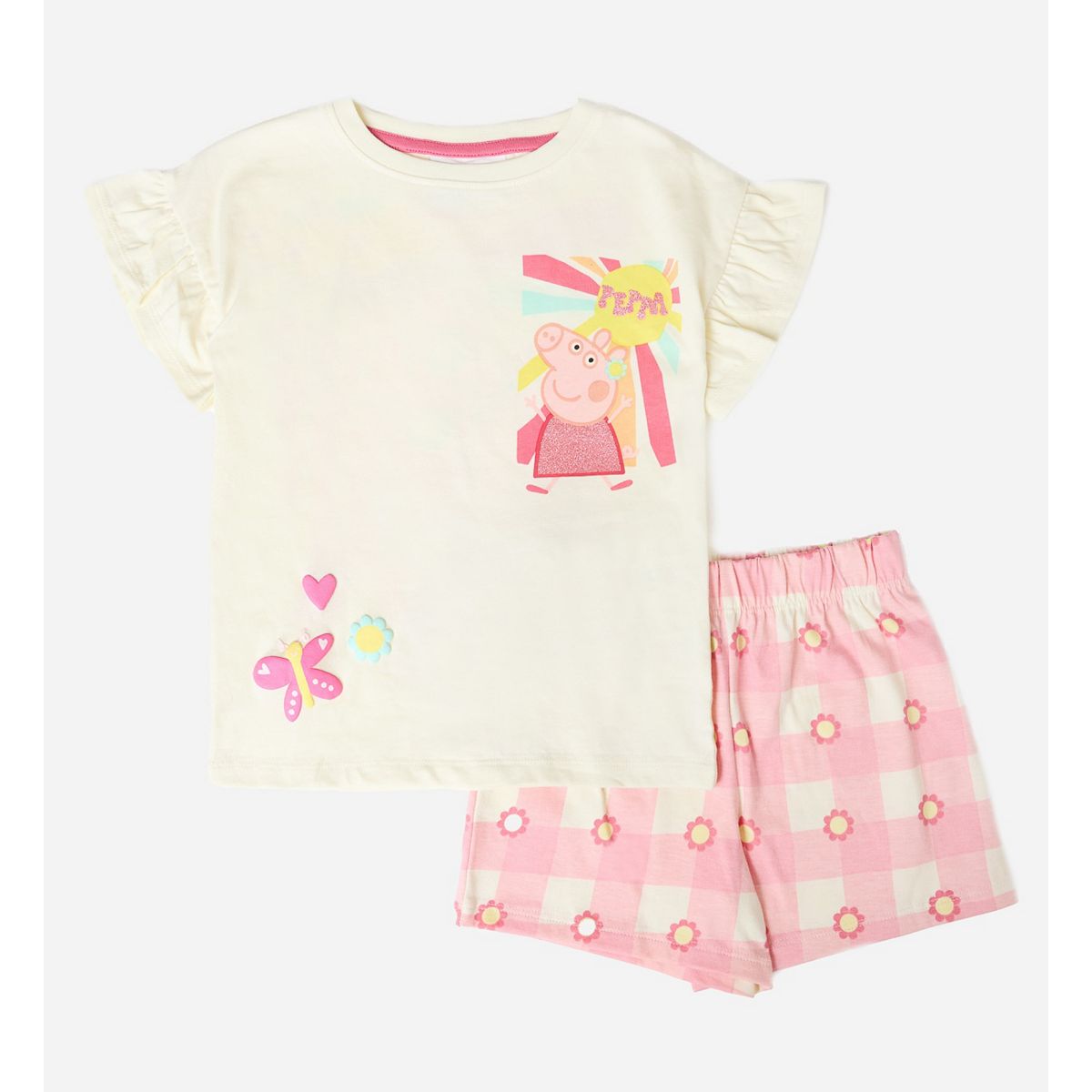 Peppa Pig Shortie Pyjama Multicolor