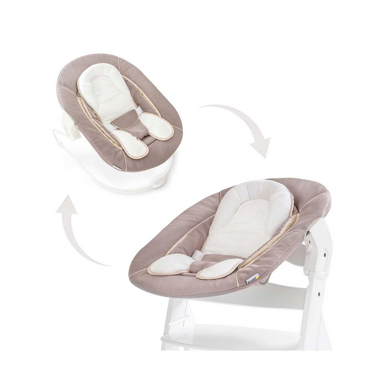 Hauck Alpha Bouncer 2 In 1 Stretch Beige