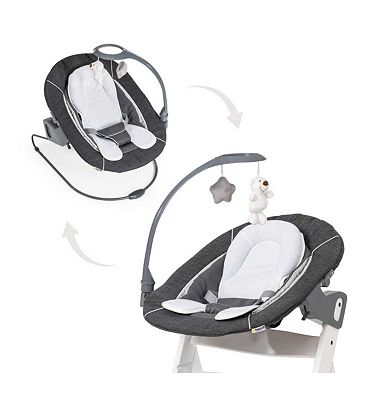 Hauck Alpha Bouncer Deluxe Melange Grey