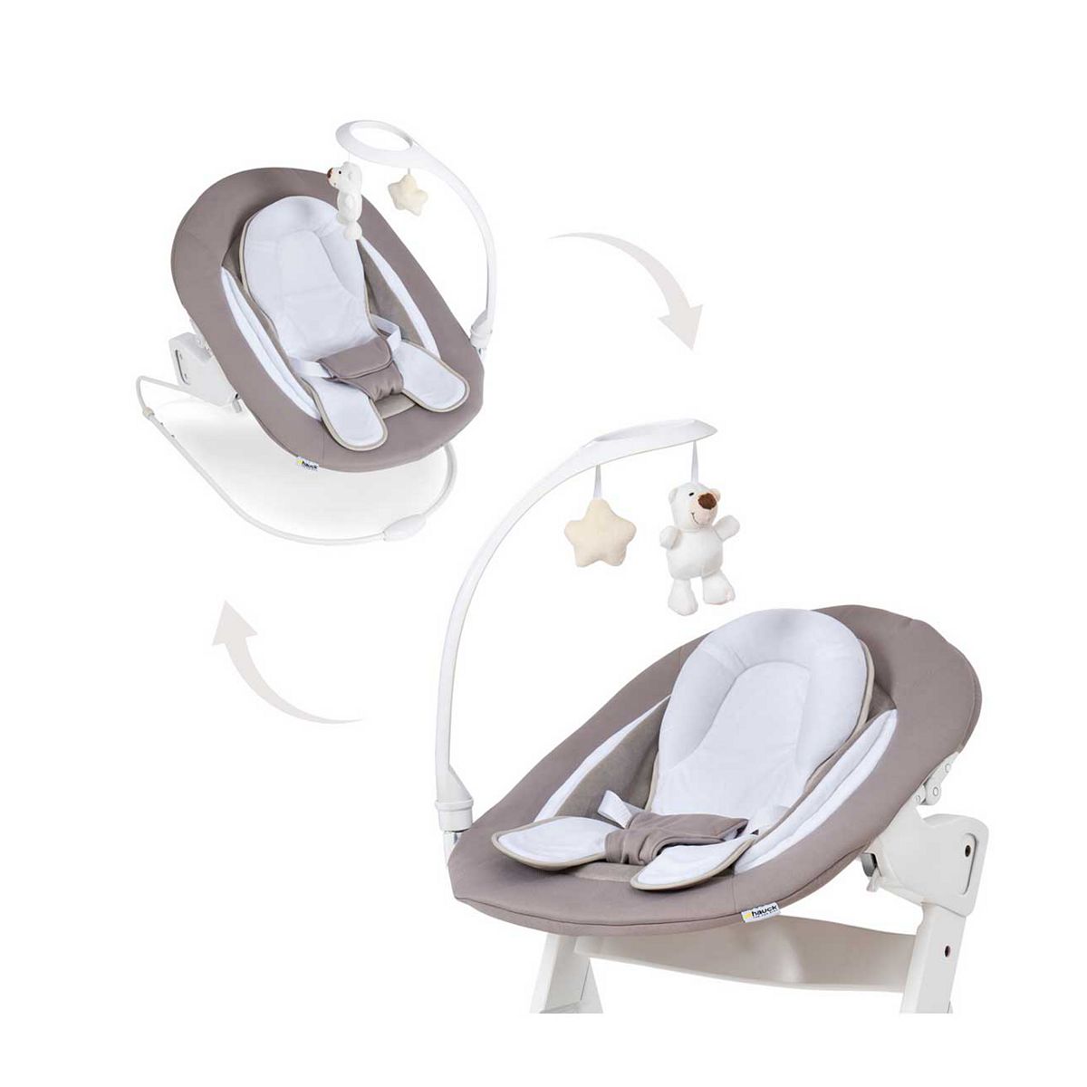 Hauck Alpha Bouncer Deluxe Sand