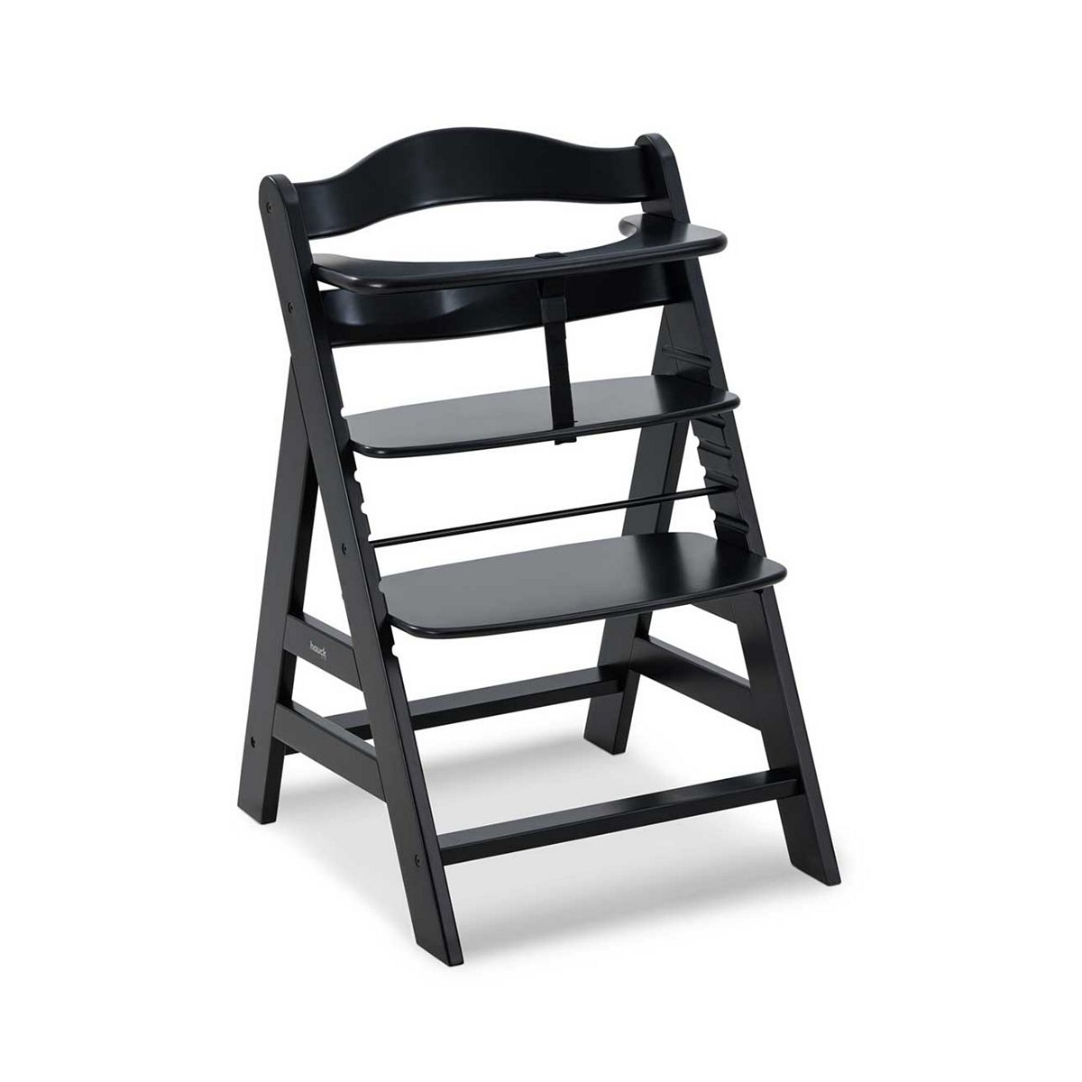 Hauck Alpha+ Wooden Highchair Black