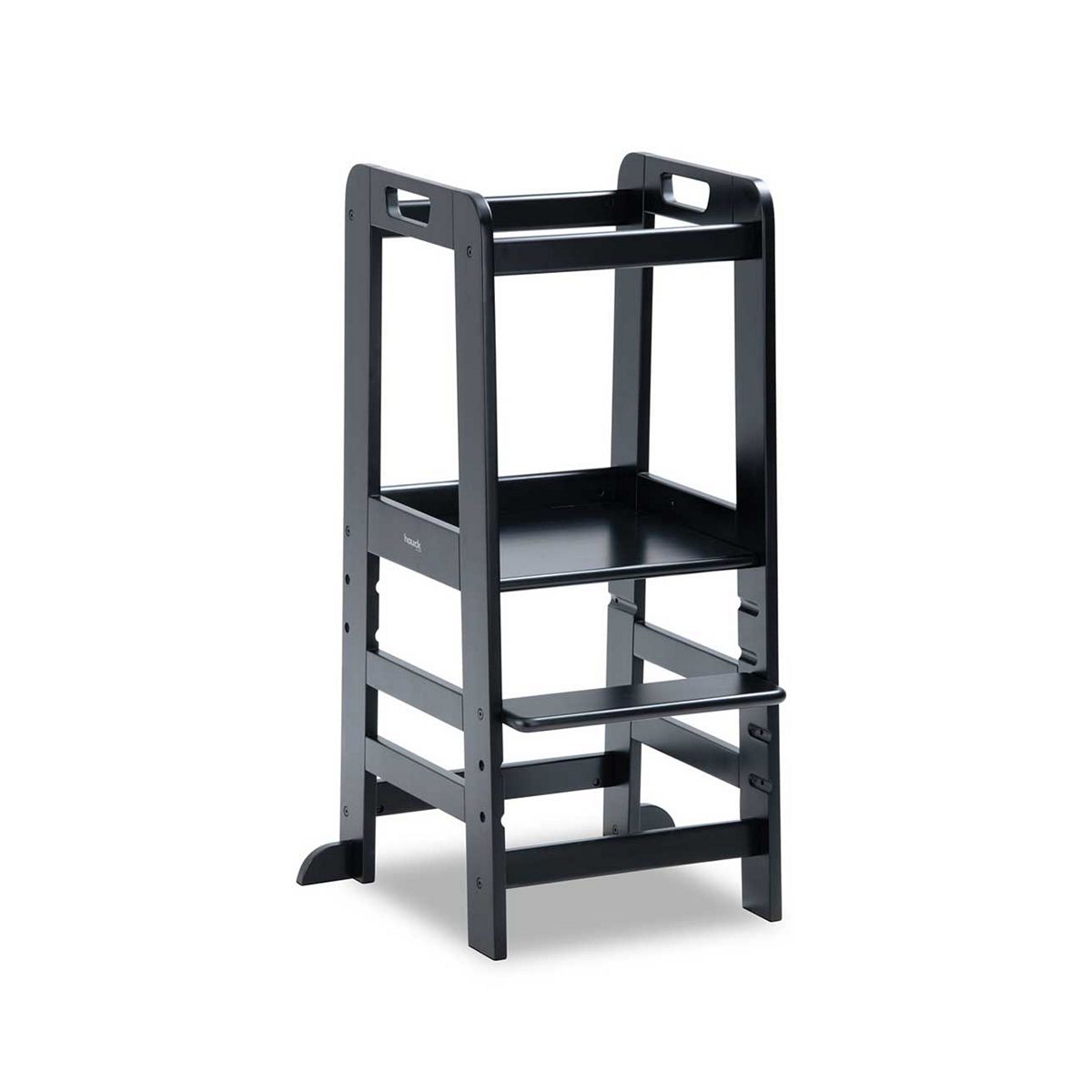 Hauck Learn N Explore, Black - Montessori Learning Tower For Children 1+ Years Up To 40 Kg, Fsc Certified Beechwood Adjustable Nursery Standing Tower - Image 4