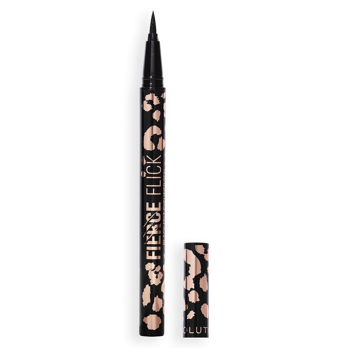 Revolution Fierce Flick Felt Eyeliner Pen Black 0.6ml