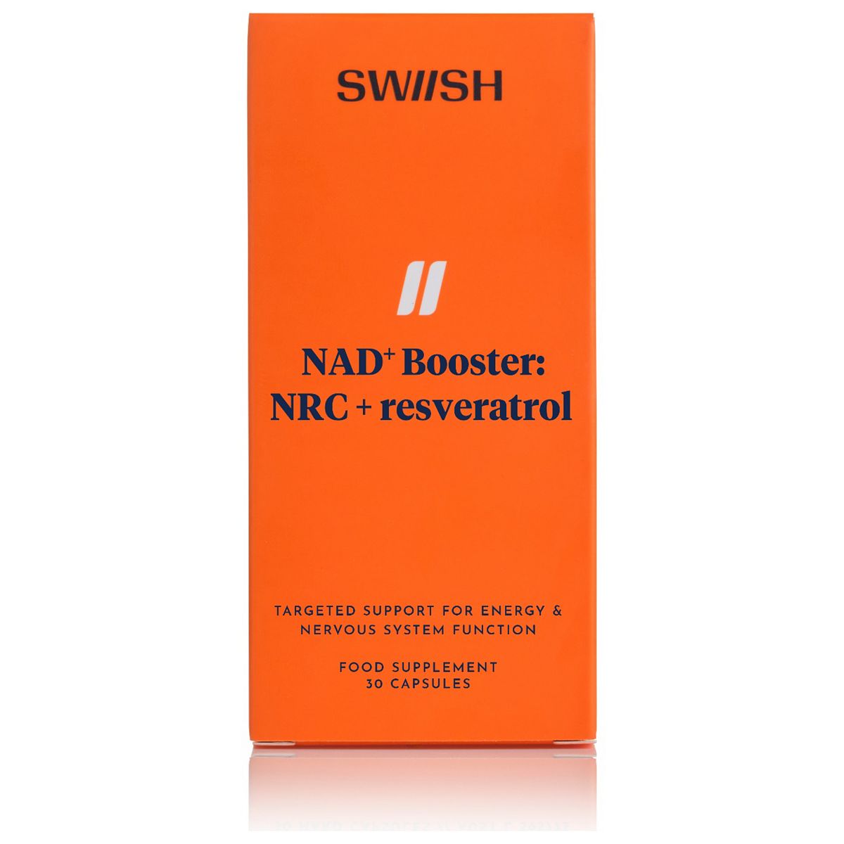 Swiish Nad+ Booster Nrc + Resveratrol Capsules 30S