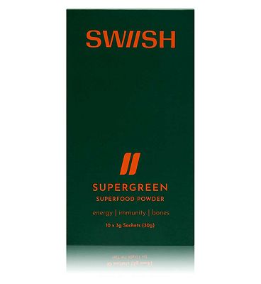 Click to view product details and reviews for Swiish Supergreen Superfood Powder 30g 10 X3g Sachets.