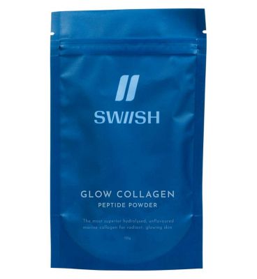 SWIISH Glow Marine Collagen Peptide Powder 135g