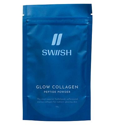 Click to view product details and reviews for Swiish Glow Marine Collagen Peptide Powder 135g.