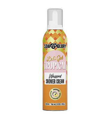 Click to view product details and reviews for Soap And Glory Lets Get Tropical Whipped Shower Cream 250ml.