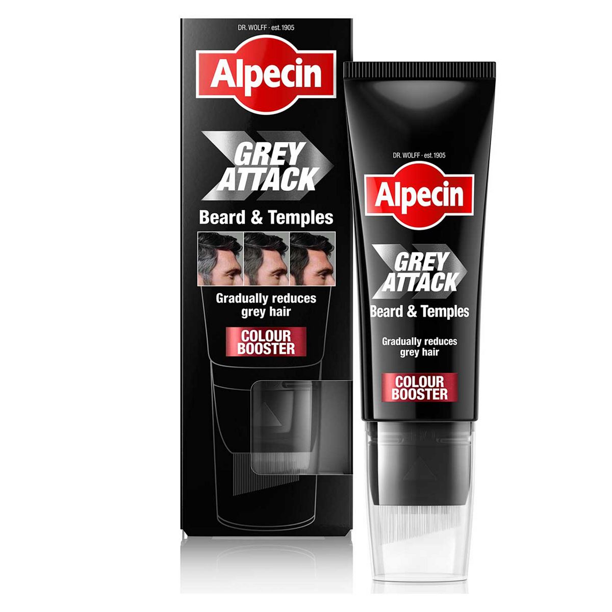 Alpecin Grey Attack Beard & Temples Colourant 50ml