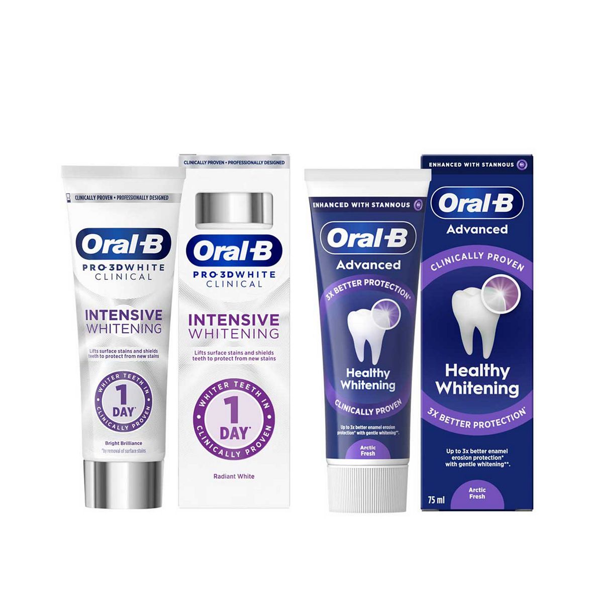 Oral B Oral-B Advanced Whitening Bundle