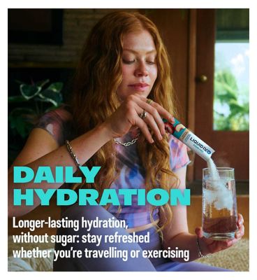 Liquid I.V.® Sugar Free White Peach Electrolyte Powder Mix 6 Sachets (3)