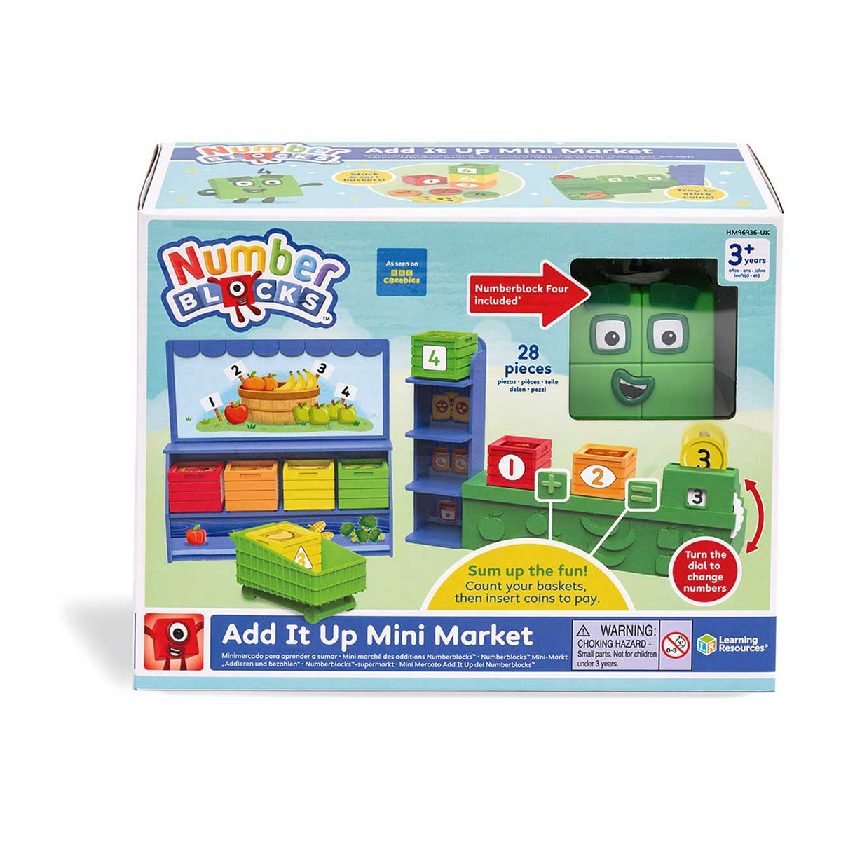 Learning Resources Numberblocks Add It Up Mini Market By - Ages 3 Years+ - Educational Toy - Image 8