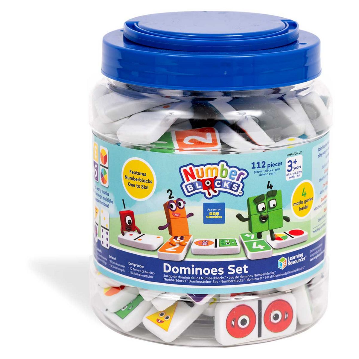 Numberblocks Learning Resources Dominoes Set