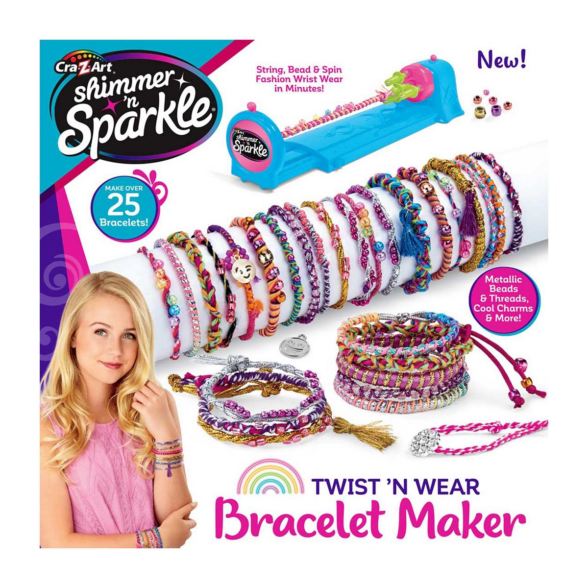 Shimmer N Sparkle Character Options Twist N Wear Bracelet Maker