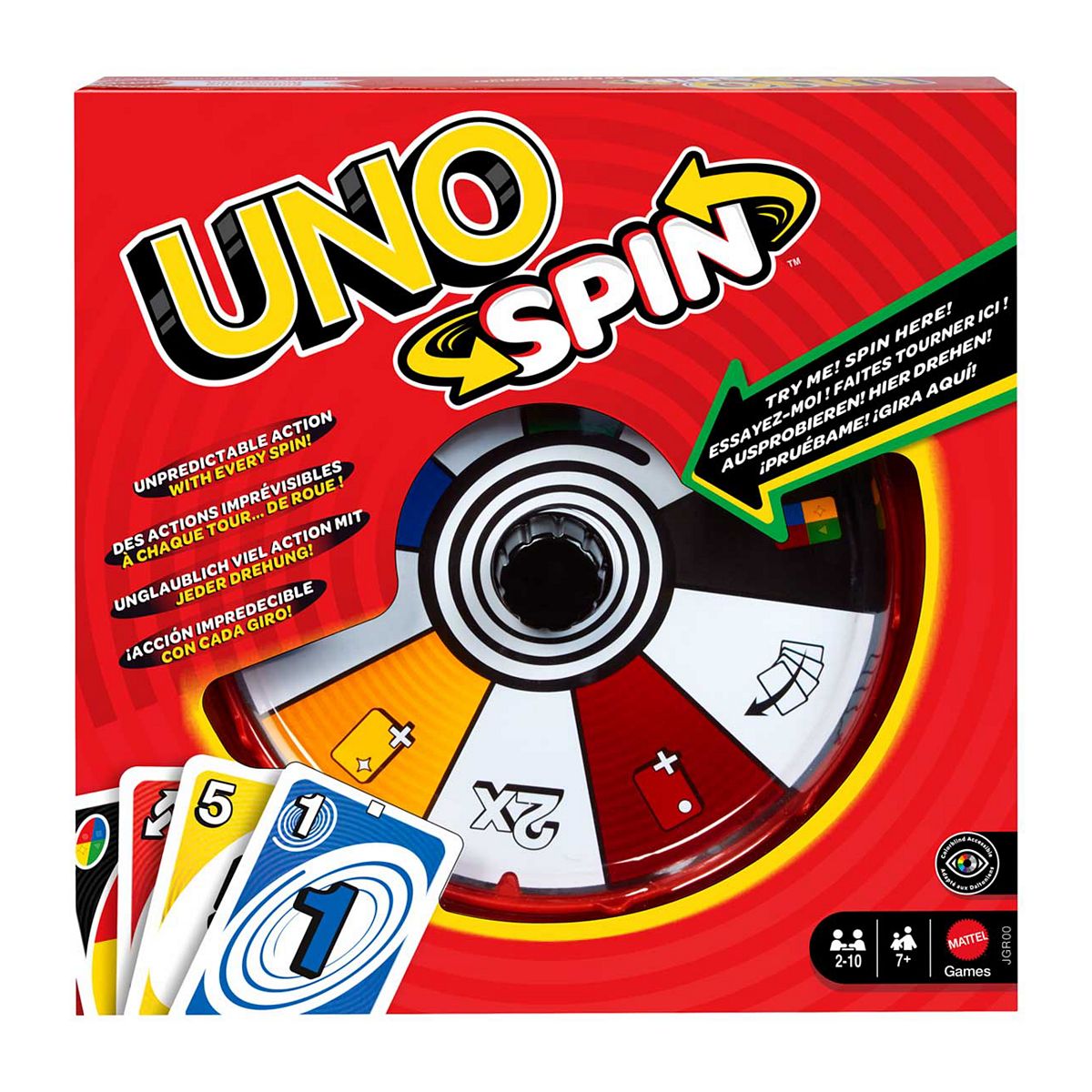 Uno Mattel Spin