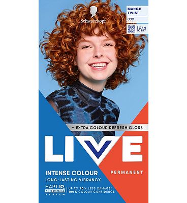 Schwarzkopf Live Intense Colour 030 Mango Twist Permanent Hair Dye