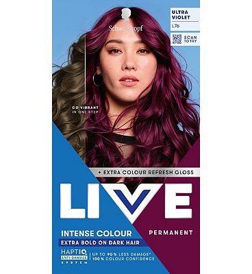 Schwarzkopf LIVE Intense Colour L75 Deep Red Permanent Hair Dye (3)