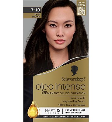 Schwarzkopf Oleo Intense 3-10 Deep Brown Hair Dye