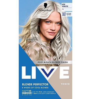 Schwarzkopf LIVE T1 Ice White Post-Bleach Toner