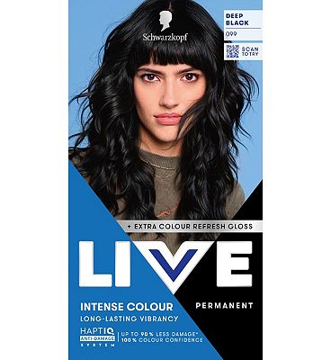 Schwarzkopf LIVE Intense Colour L75 Deep Red Permanent Hair Dye (5)