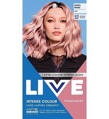 Schwarzkopf LIVE 101 Cool Rose Permanent Hair Dye