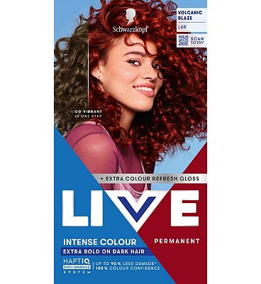 Schwarzkopf LIVE Intense Colour L75 Deep Red Permanent Hair Dye (6)