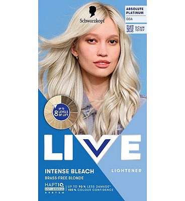 Schwarzkopf LIVE Bleach 00A Absolute Platinum Hair Lightener
