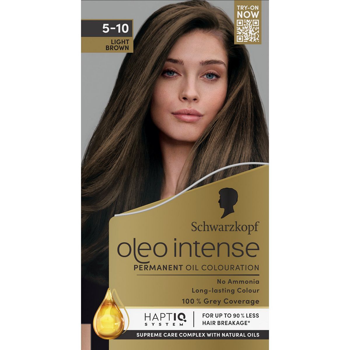 Schwarzkopf Oleo Intense Permanent Oil Colouration 5-10 Light Brown