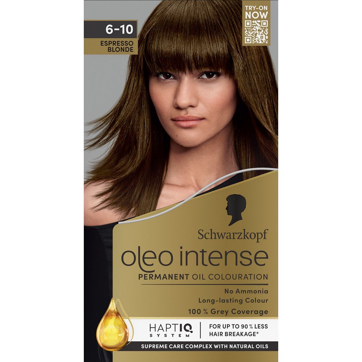 Schwarzkopf Oleo Intense Permanent Oil Colouration 6-10 Espresso Blonde Hair Dye