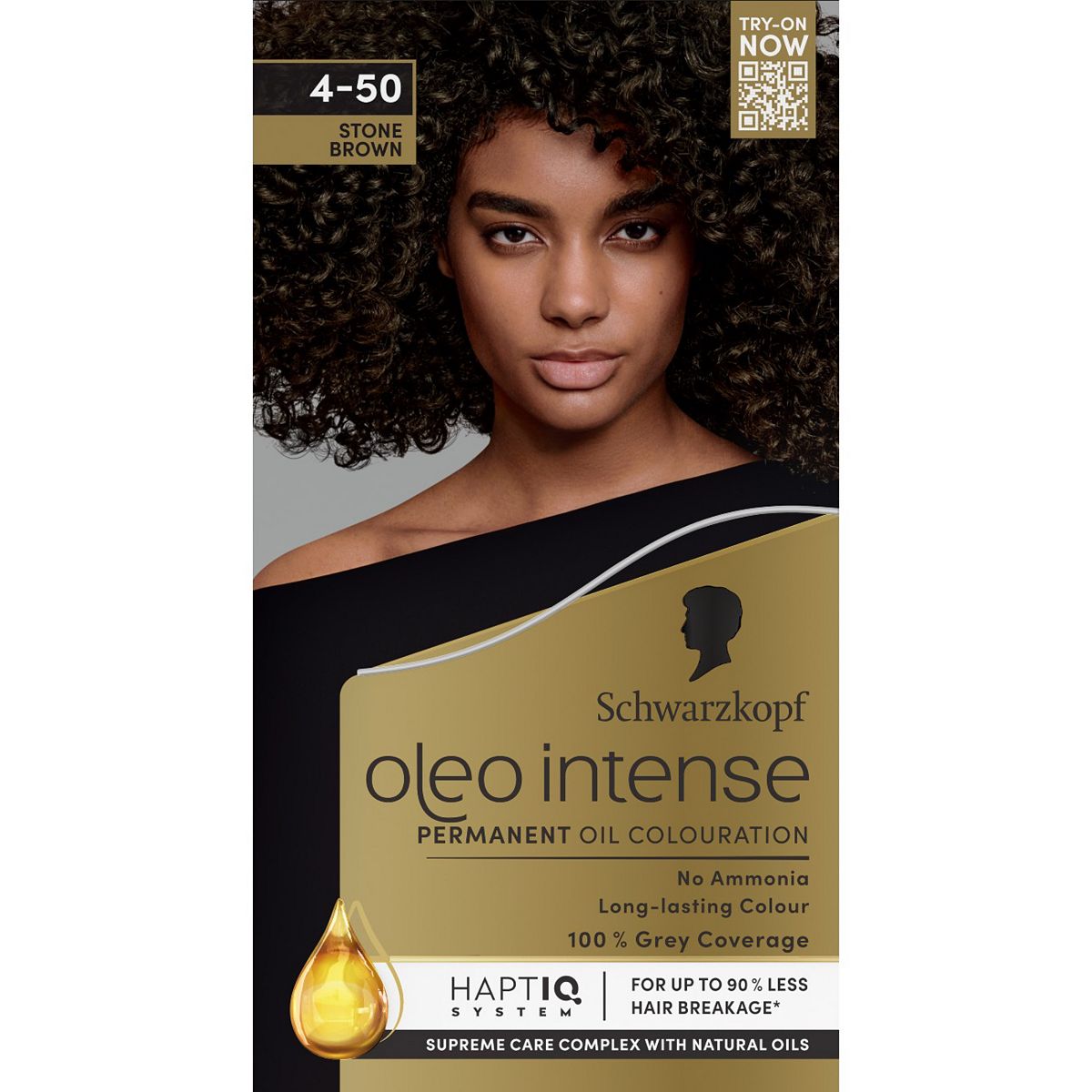 Schwarzkopf Oleo Intense Permanent Oil Colouration 4-50 Stone Brown