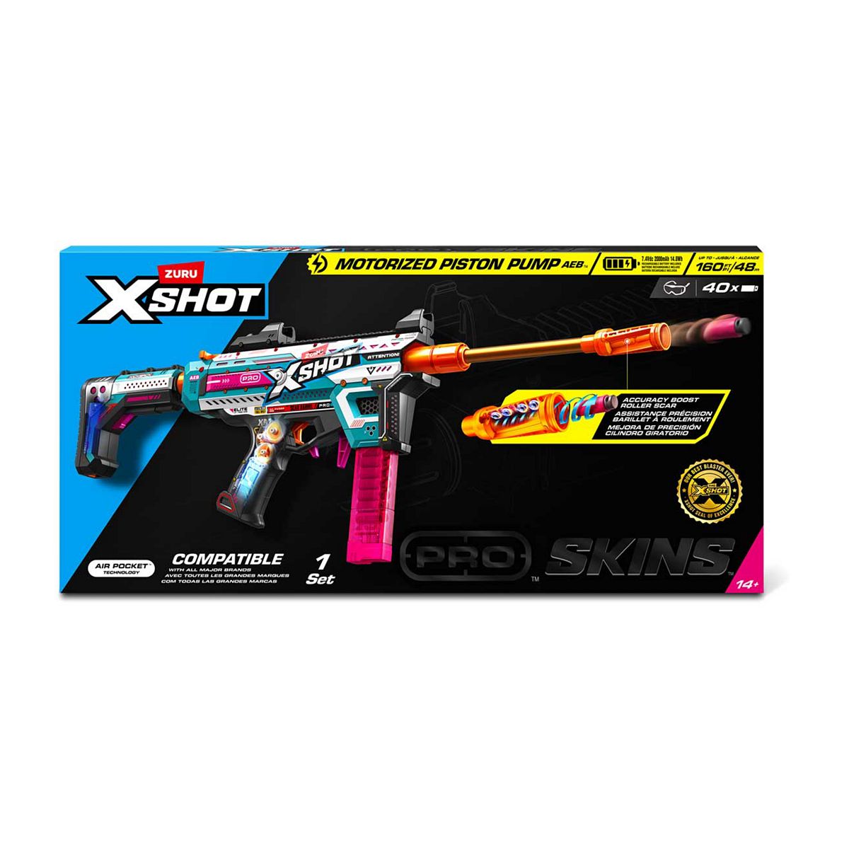 X-Shot Zuru Pro Motorized Blaster - 40 Darts