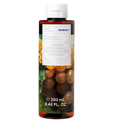 Click to view product details and reviews for Korres Santorini Grape Shower Gel 250ml.