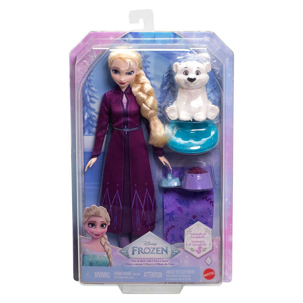 Disney's Frozen Mattel Disney Frozen Elsa + Baby Bear