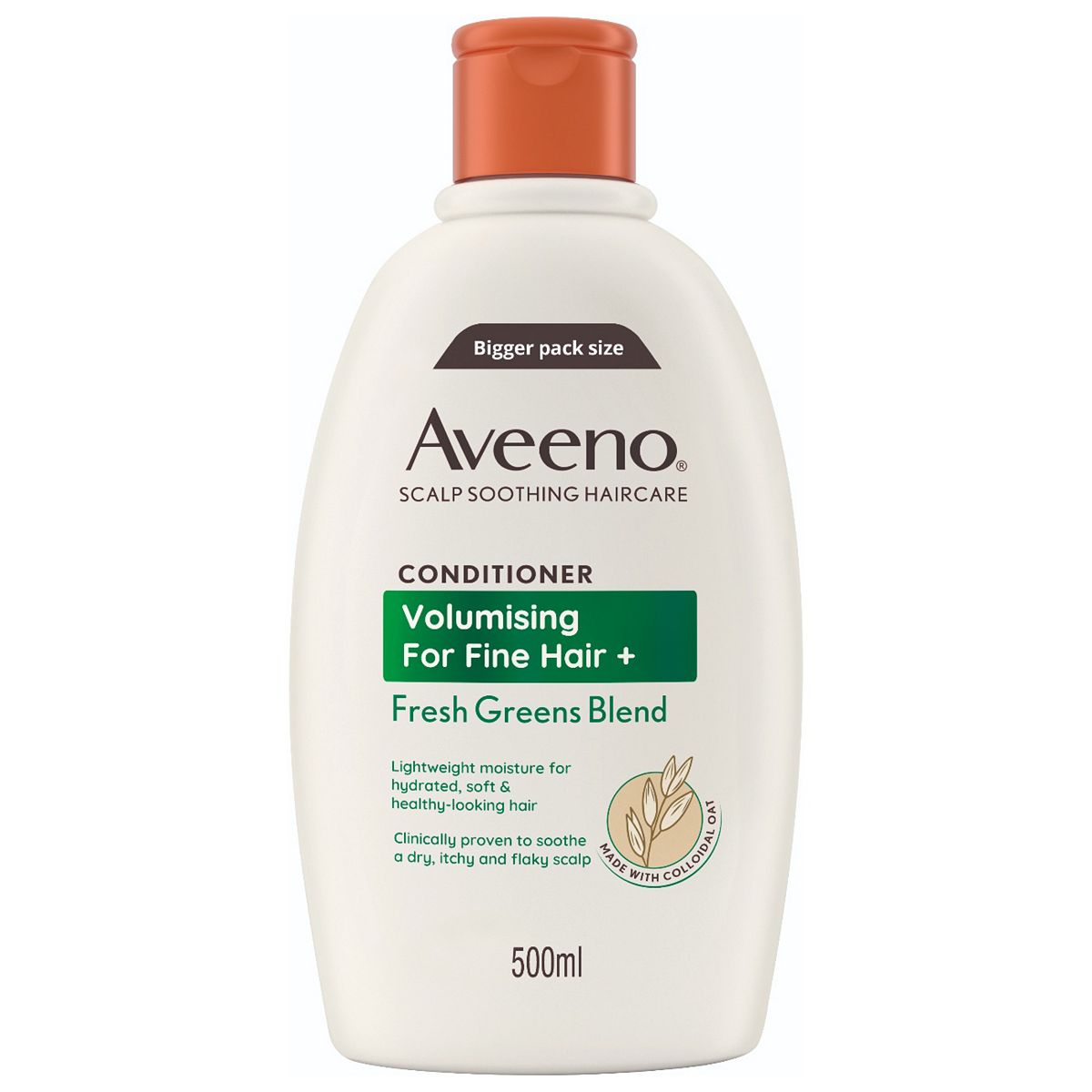Aveeno Haircare Volumising+ Fresh Greens Conditioner 500ml
