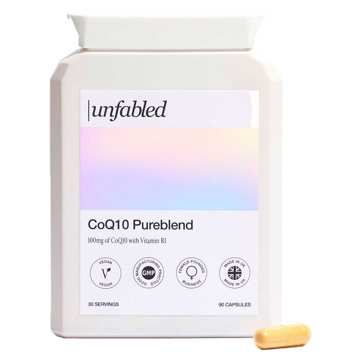 Unfabled Coq10 Pureblend Capsules 90S