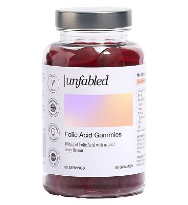Click to view product details and reviews for Unfabled Folic Acid Gummies 60s.