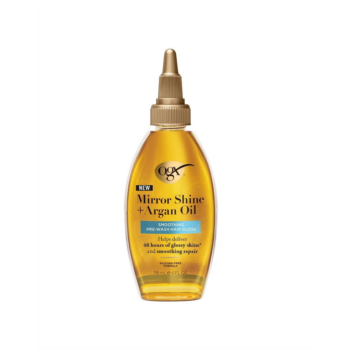 OGX ® Mirror Shine + Argan Oil Pre-Wash Gloss 118ml
