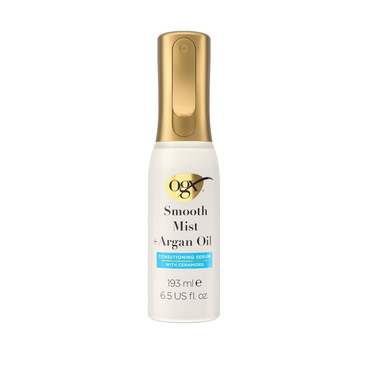 OGX Smooth Mist + Argan Oil Conditioning Serum Spray With Ceramides 193ml