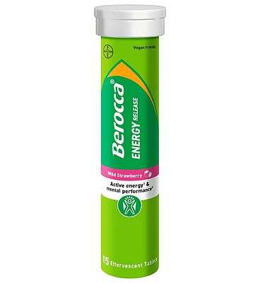 Click to view product details and reviews for Berocca Strawberry Effervescent Tablets 15s.