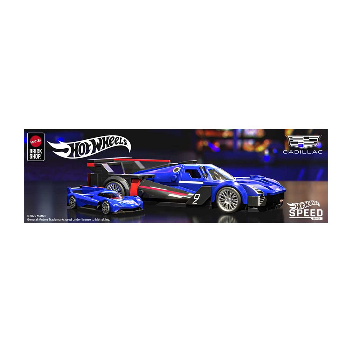 Hot Wheels Mattel Brick Shop Cadillac Project Gtp Hypercar